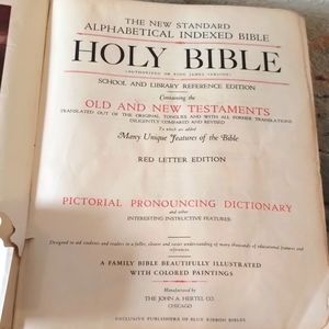 Holy bible